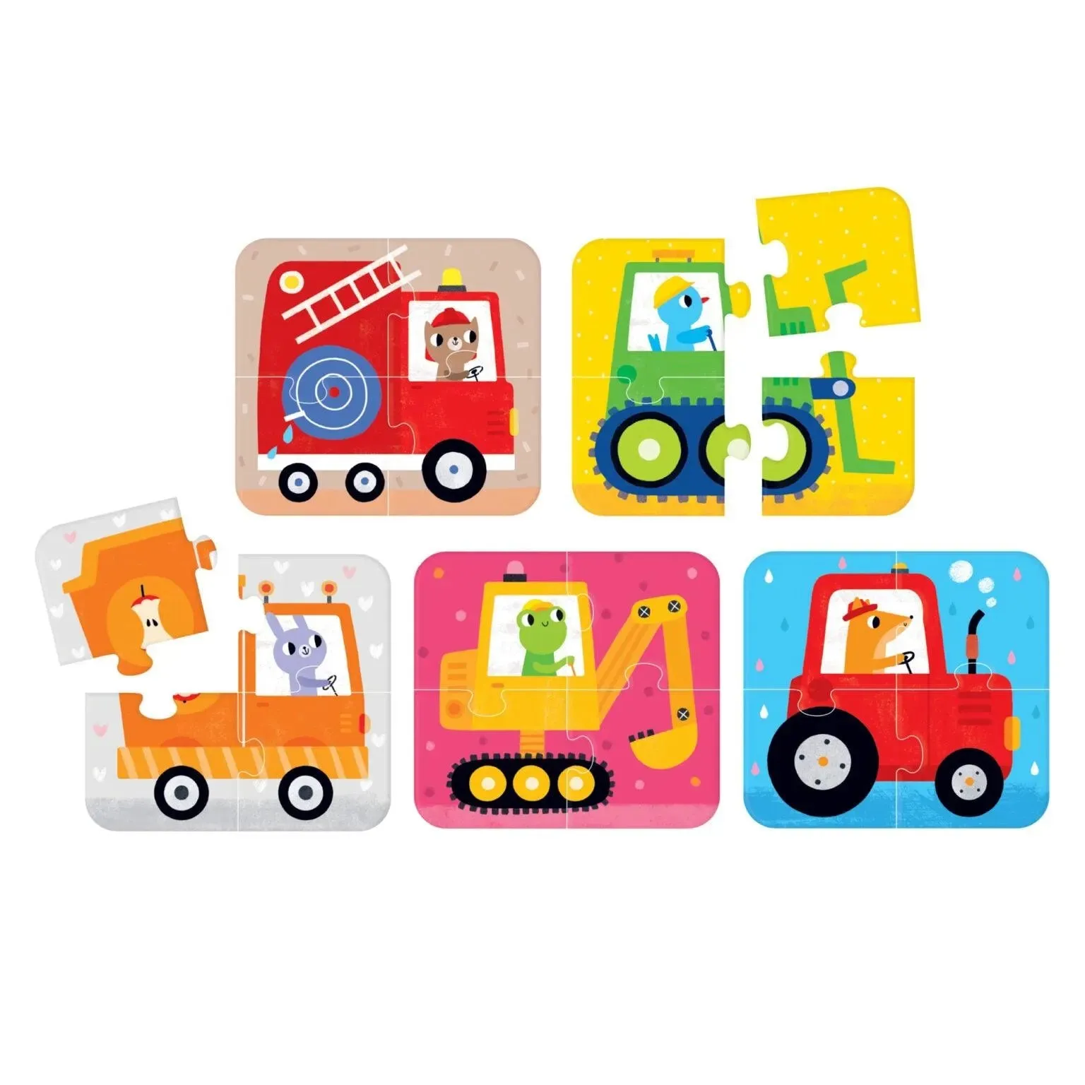 On-the-Go Puzzles Vehicles