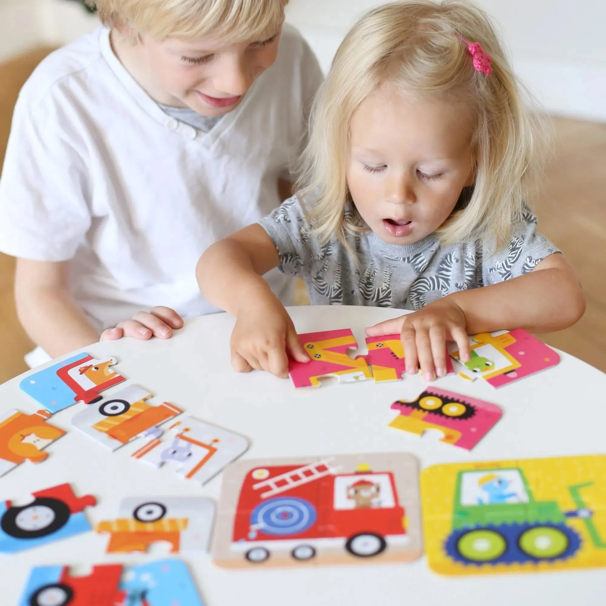On-the-Go Puzzles Vehicles