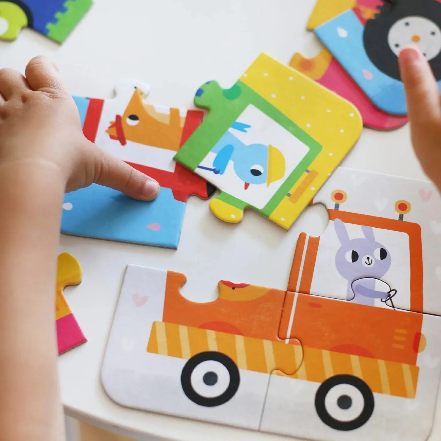 On-the-Go Puzzles Vehicles
