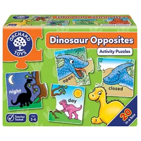 ORCHARD TOYS 295 DINOSAUR OPPOSITES JIGSAW PUZZLES