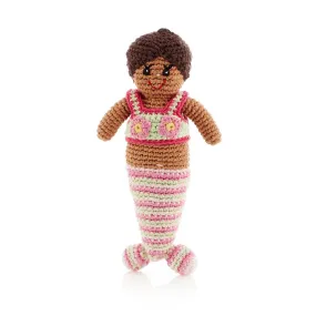 Pink Mermaid Rattle
