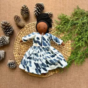 Play Set- Damini- Cotton Fabric Toy- Deep