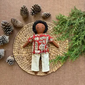 Play Set- Mohan- Cotton Fabric Toy- Deep