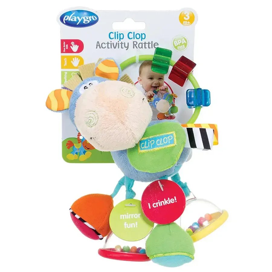 Playgro - Clip Clop Activity Rattle