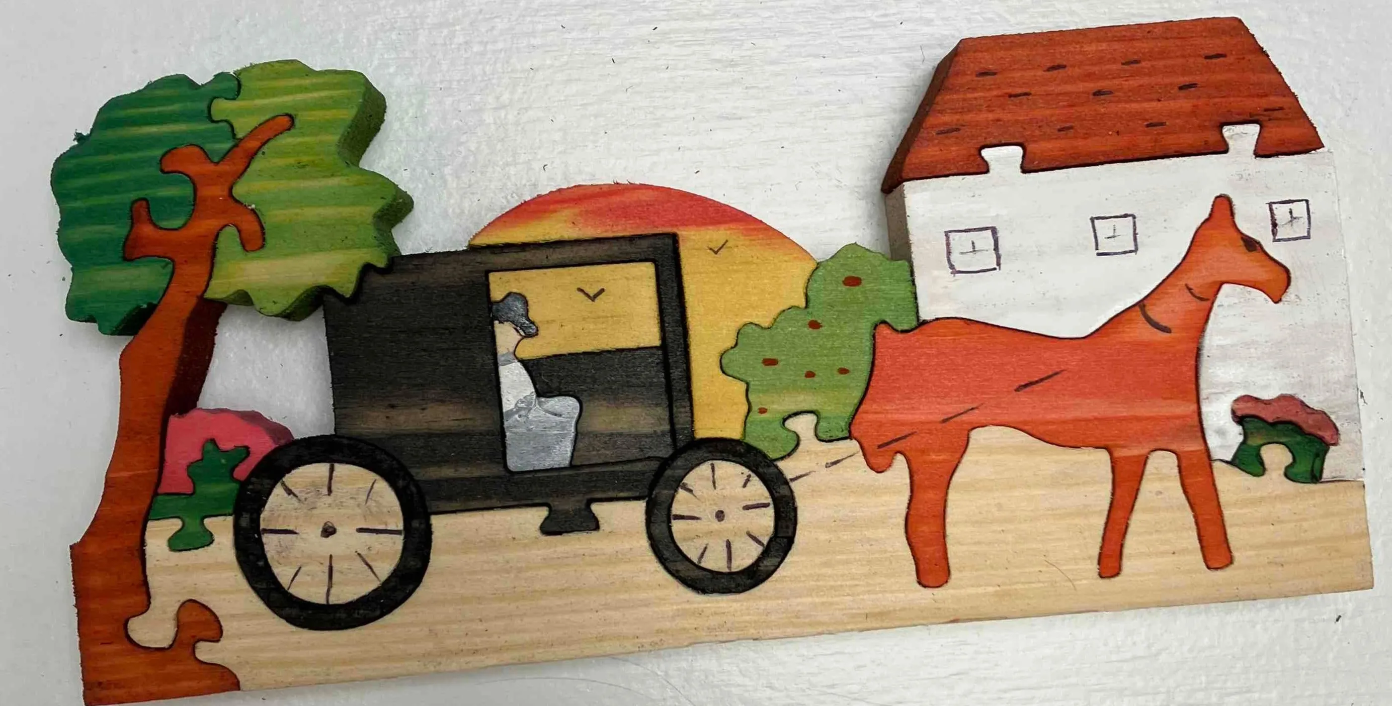 Puzzle: Colorful Lancaster Scenes