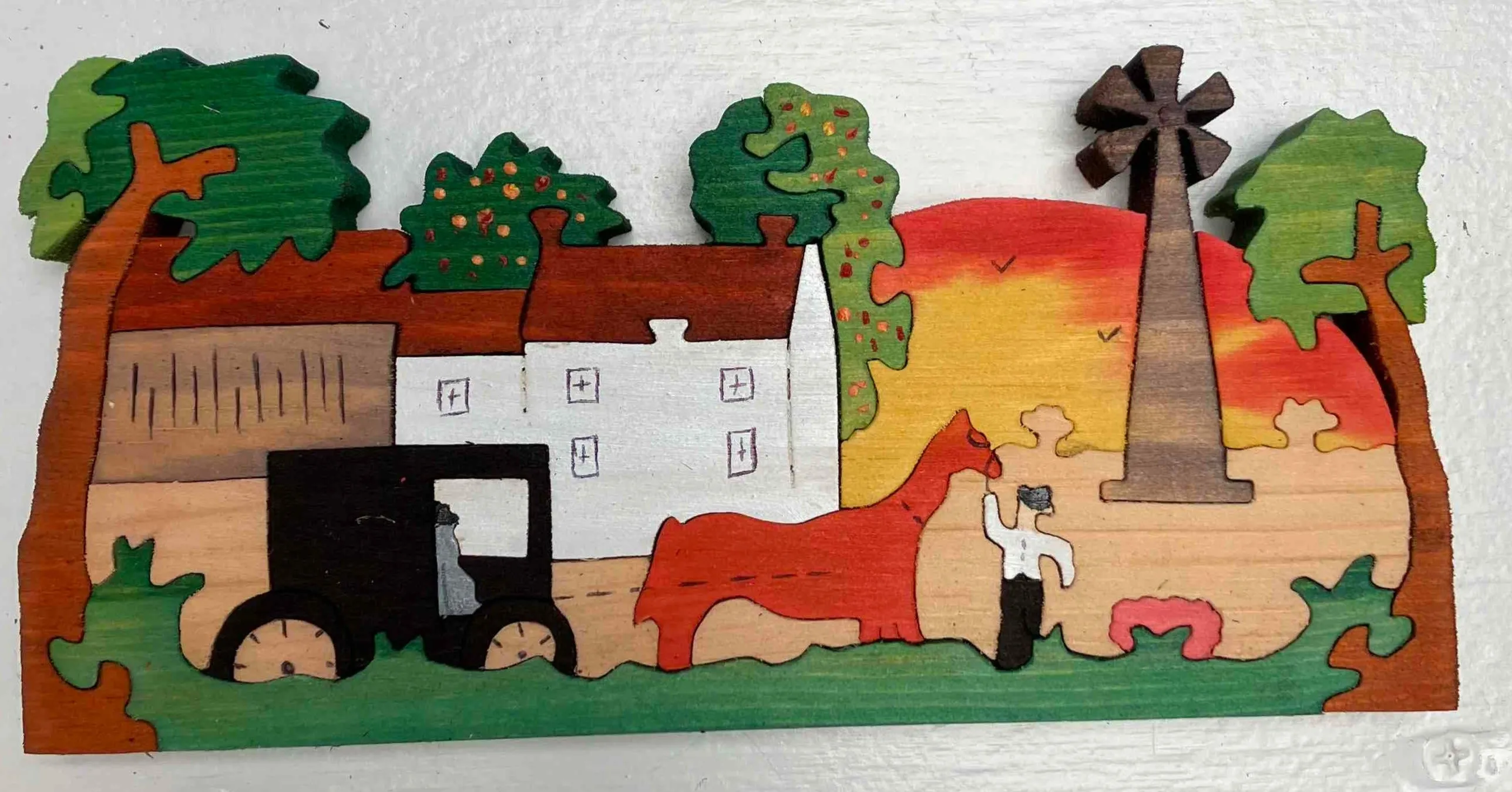 Puzzle: Colorful Lancaster Scenes