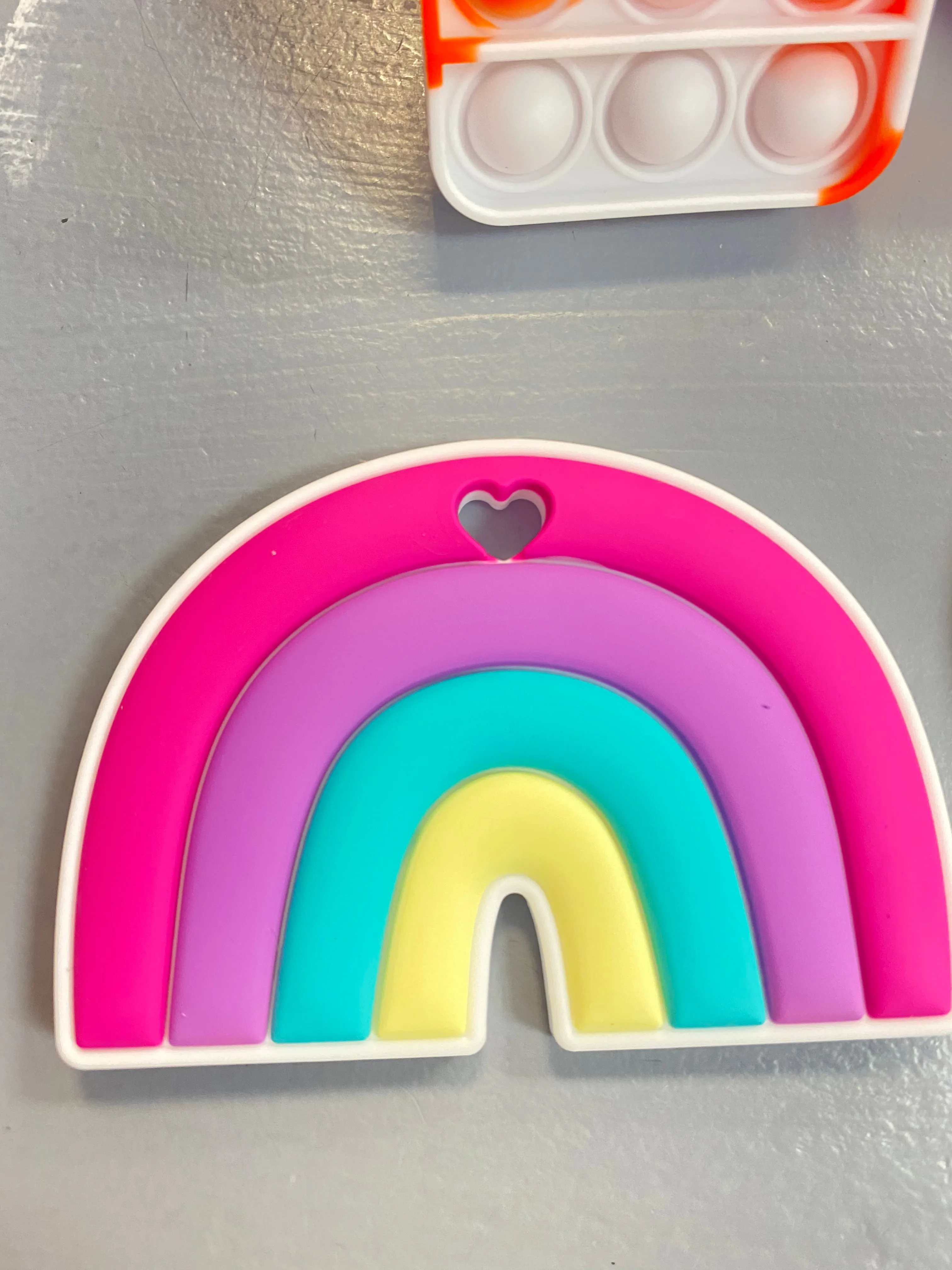 Rainbow teethers