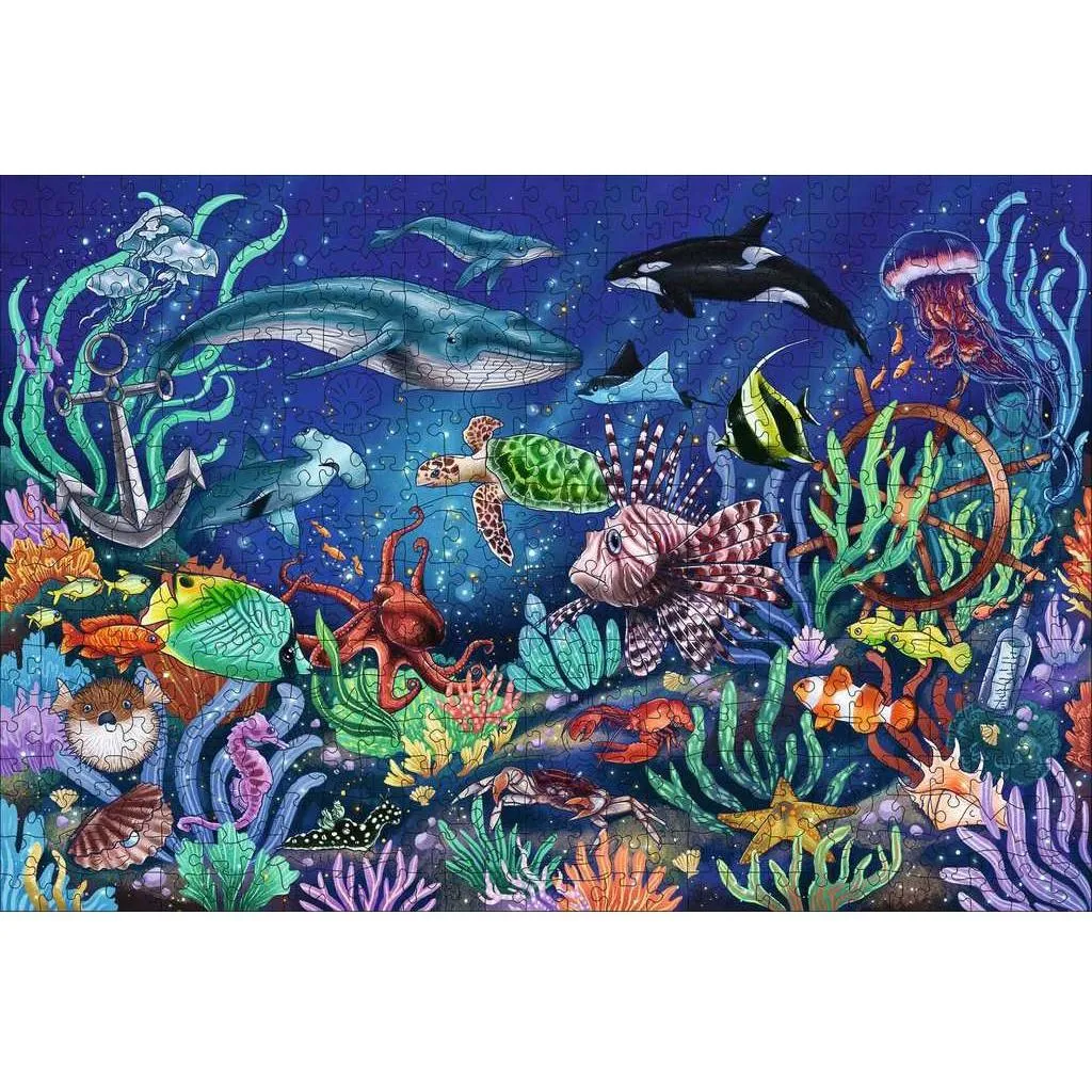 Ravensburger 500 Piece Puzzle Wooden Under the Sea