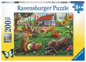 Ravensburger Playing in the Yard Puzzle 200pc