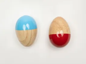 Rocking Potato Wooden Egg Shakers