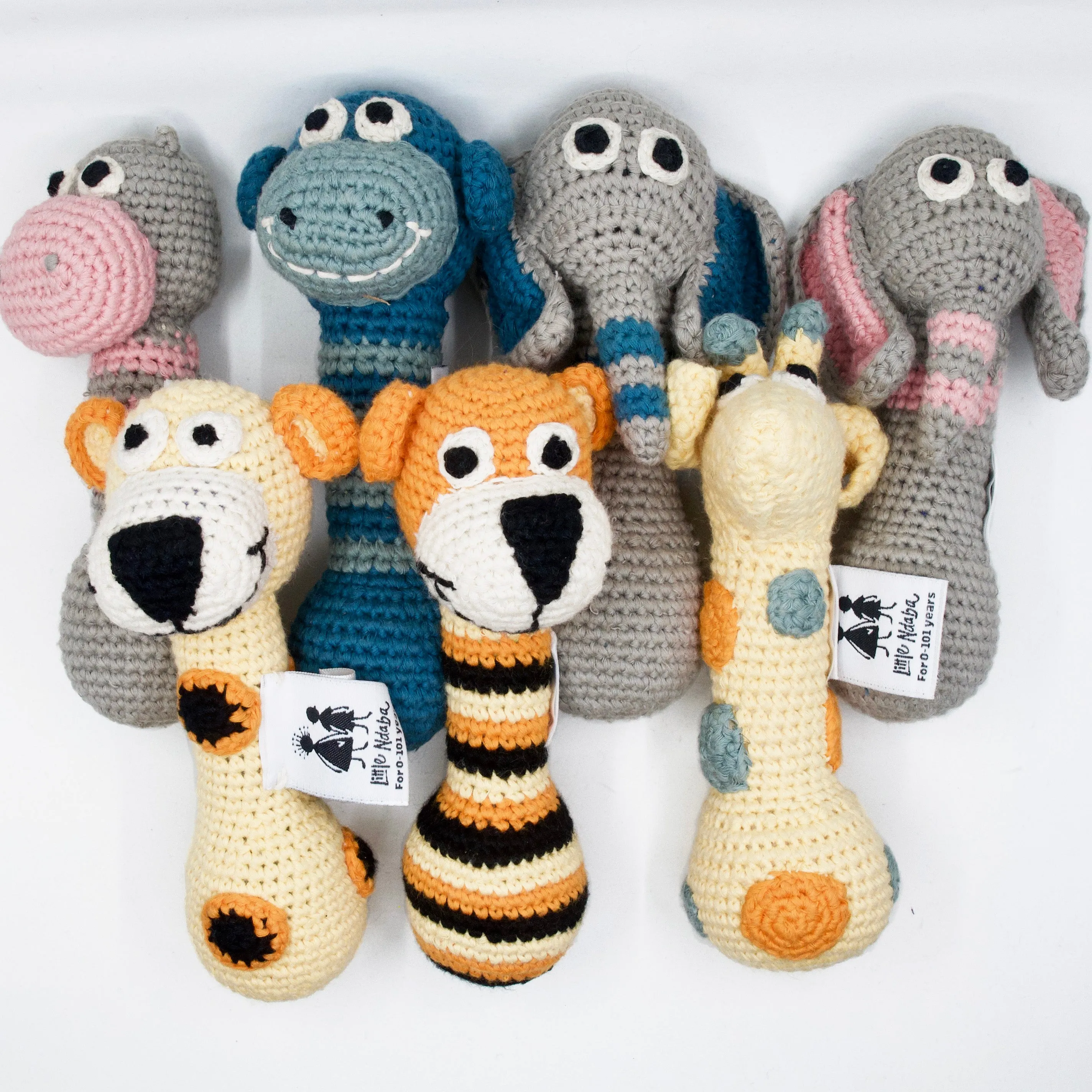 Safari Baby Rattles