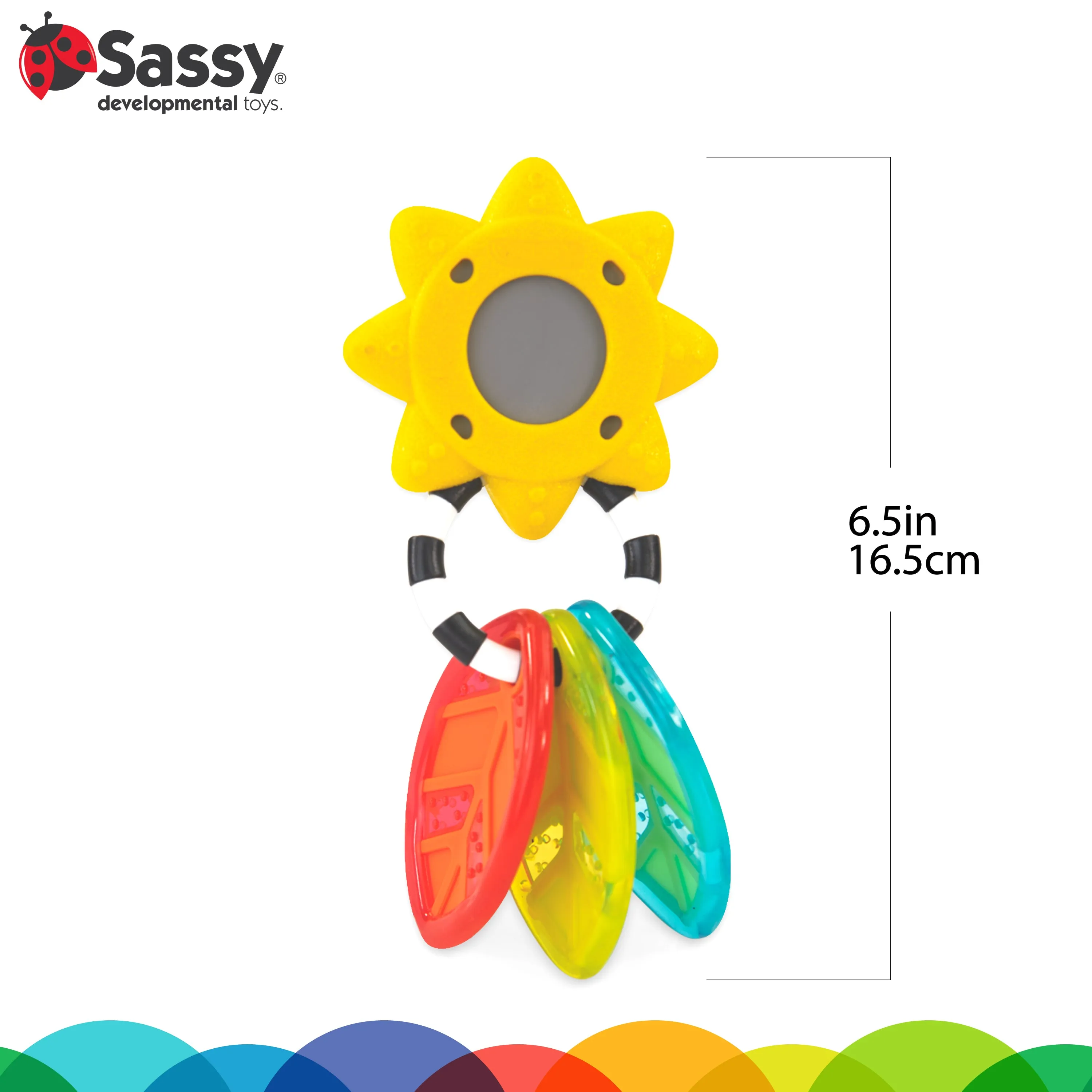 Sassy Eco Sunshine Shake & Teethe Rattle