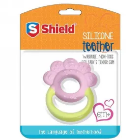SHIELD SILICONE TEETHER 6 MONTH 