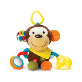 SKIP HOP BANDANA BUDDIES ACTIVITY TOY MONKEY