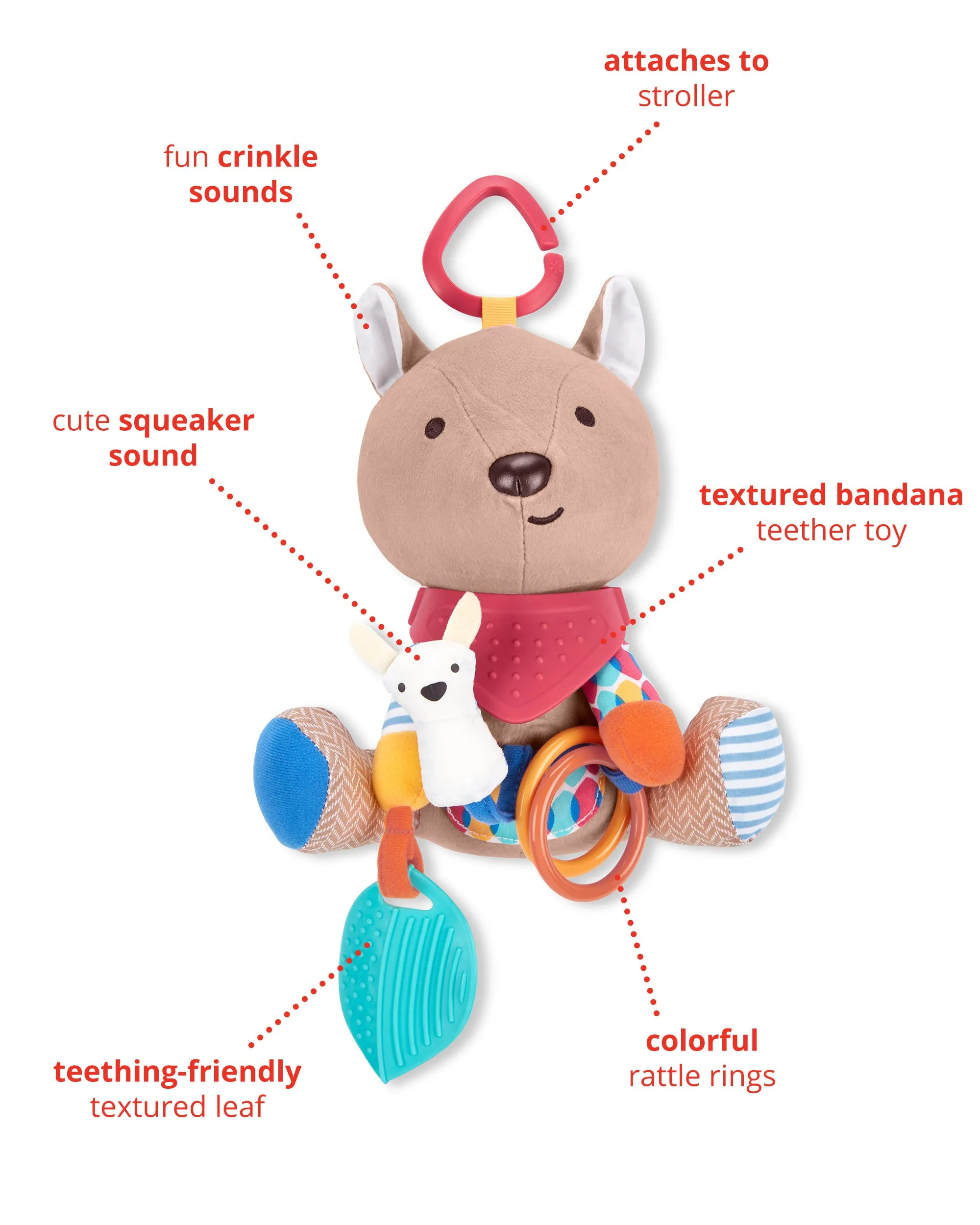 Skip Hop Bandana Buddies - Kangaroo