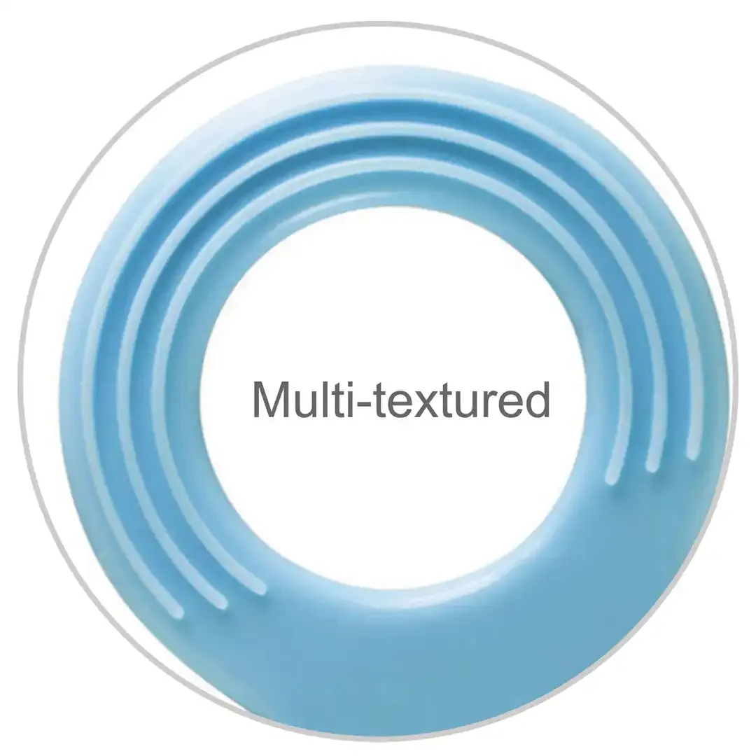 Snookums Rubber Teether Blue