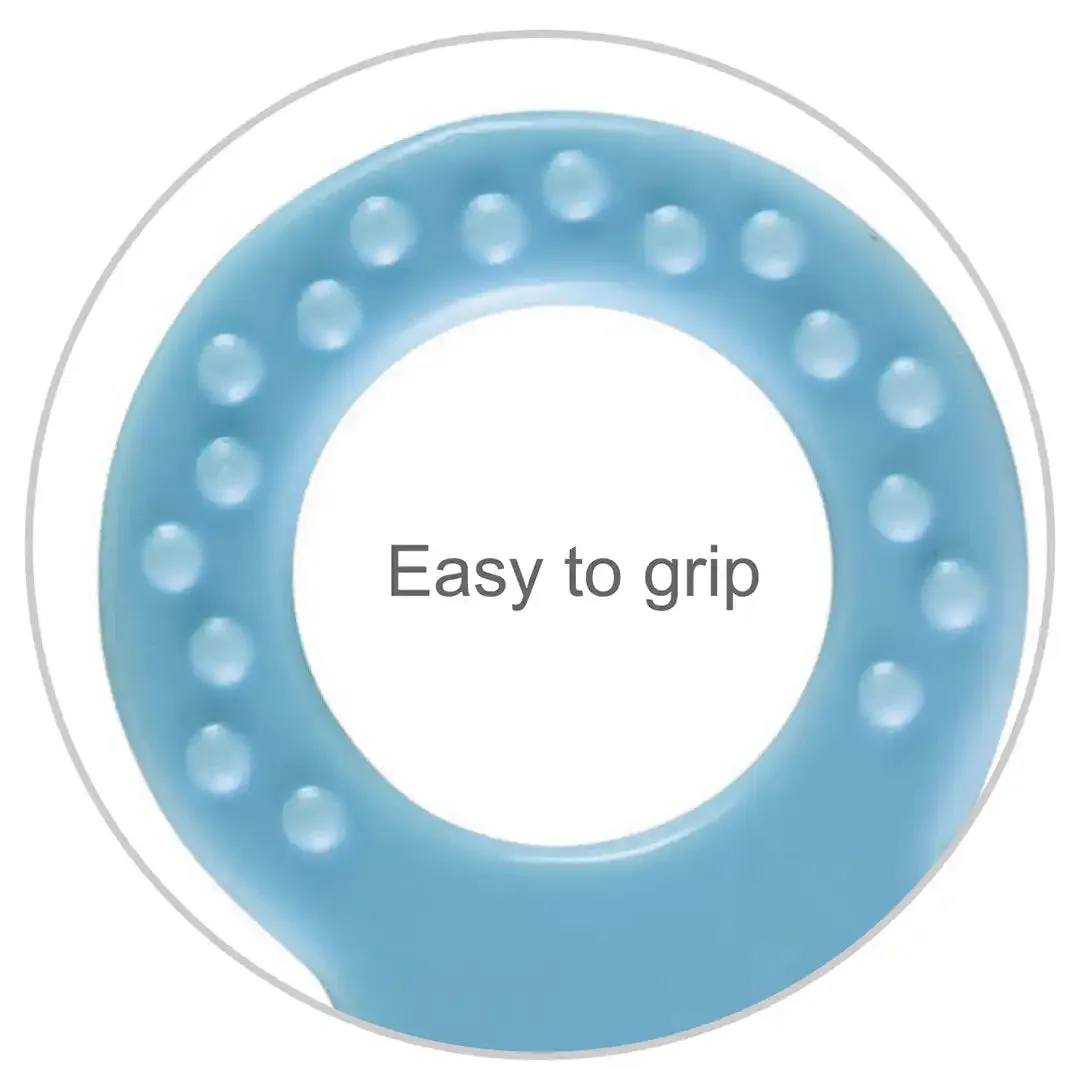 Snookums Rubber Teether Blue