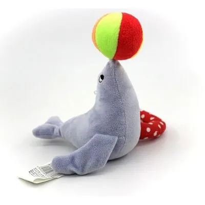 Soft Rattle - Dolphin with Ring