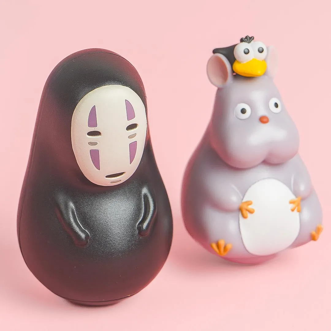 Spirited Away Roly Poly Doll Set - 2 pcs