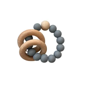 steel · wood   silicone teether