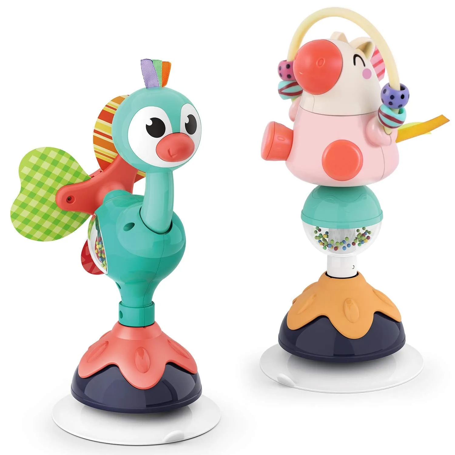 SuctionJoy Interactive Baby Rattles for Engaging Playtime and Developmental Fun