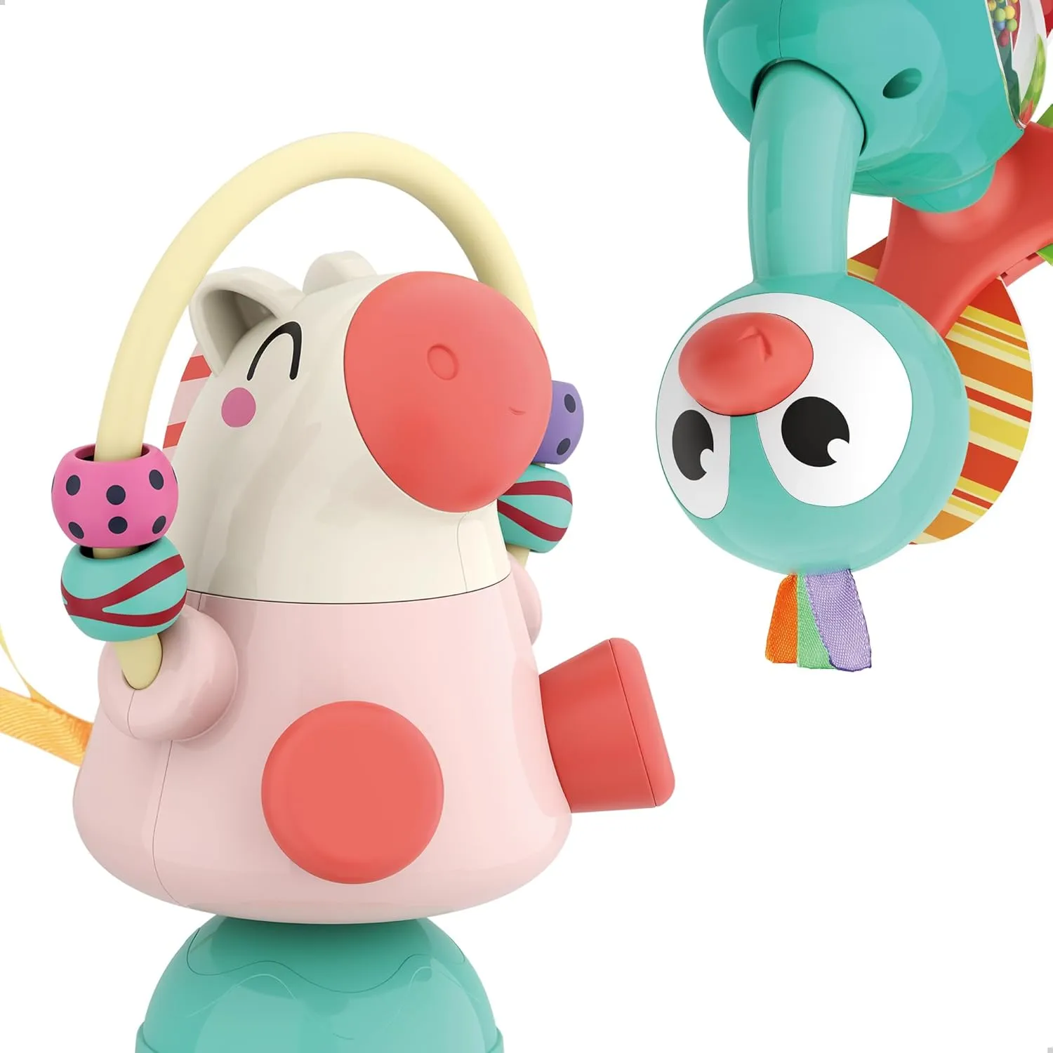 SuctionJoy Interactive Baby Rattles for Engaging Playtime and Developmental Fun