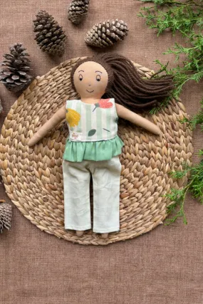 The Good Gift, Single Doll,Anvi, Cotton Fabric Toy