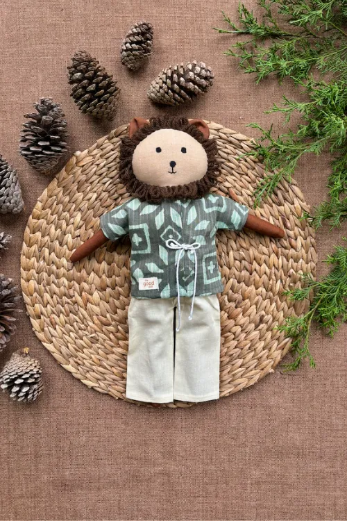 The Good Gift, Single Doll,Aslan, Cotton Fabric Toy