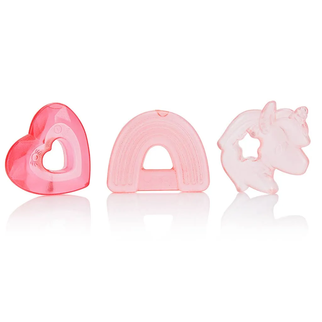 Unicorn Water Filled Teethers - 3 Pack