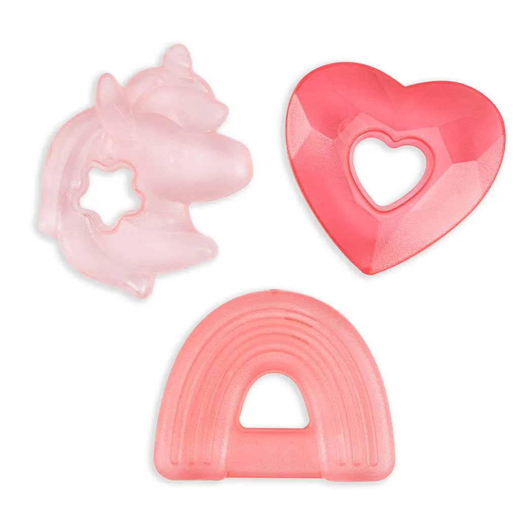 Unicorn Water Filled Teethers - 3 Pack