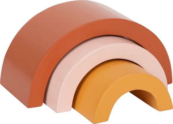 Wooden Safari Explorer's Sensory Tactile Sound Building Blocks