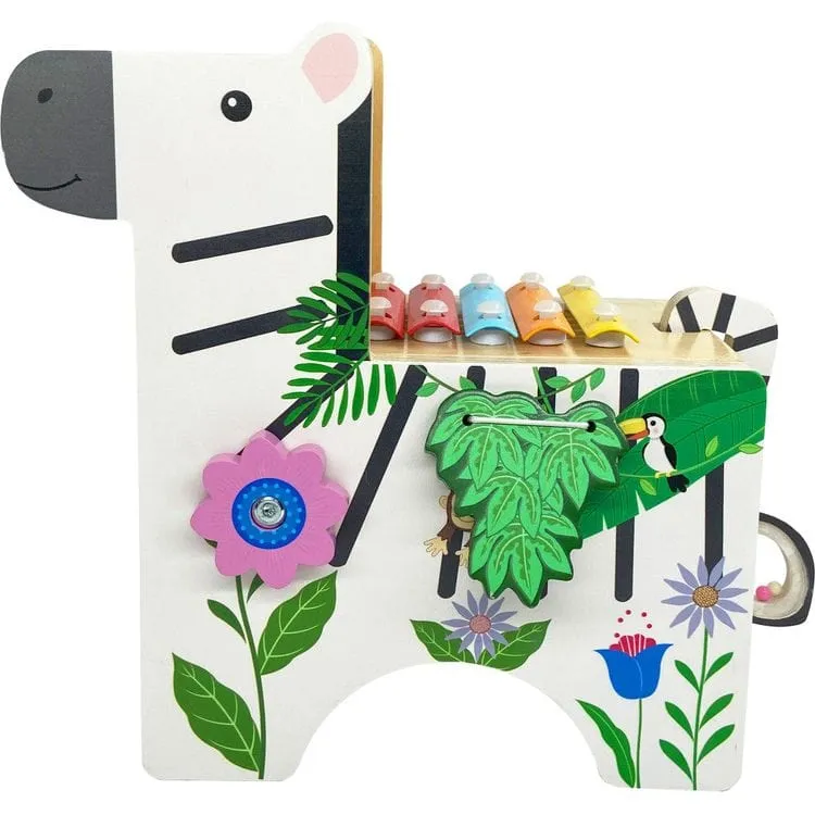 Zebra Learn & Play Activity Center with Xylophone