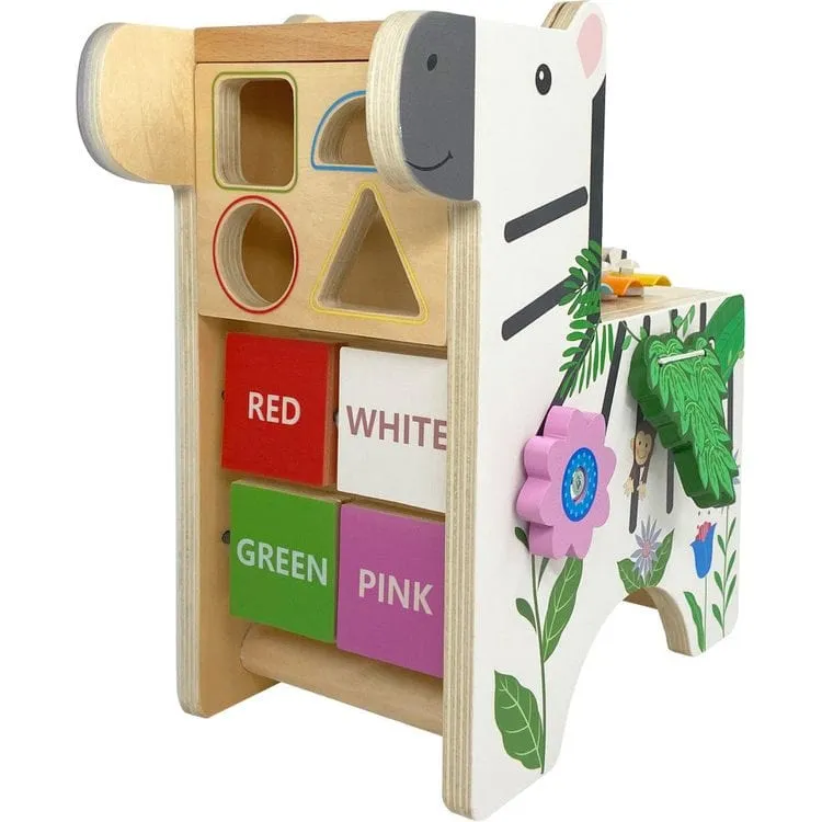 Zebra Learn & Play Activity Center with Xylophone